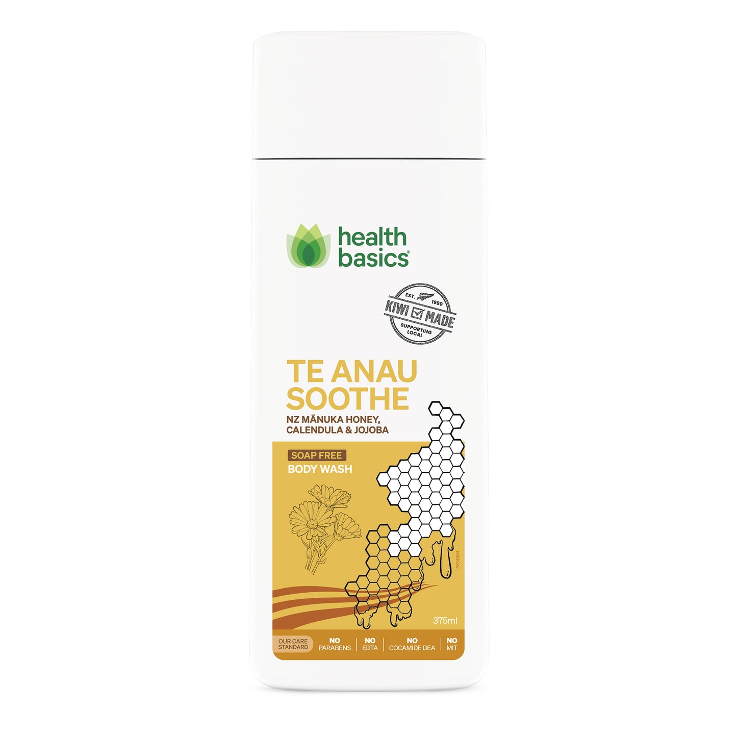 Te Anau Soothe Body Wash 375ml