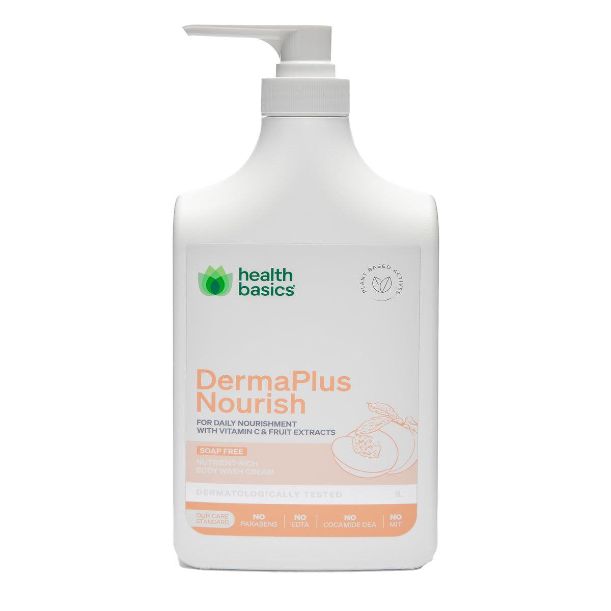 Health Basics Bodywash DermaPlus Nourish 1L – Healthbasicsnz