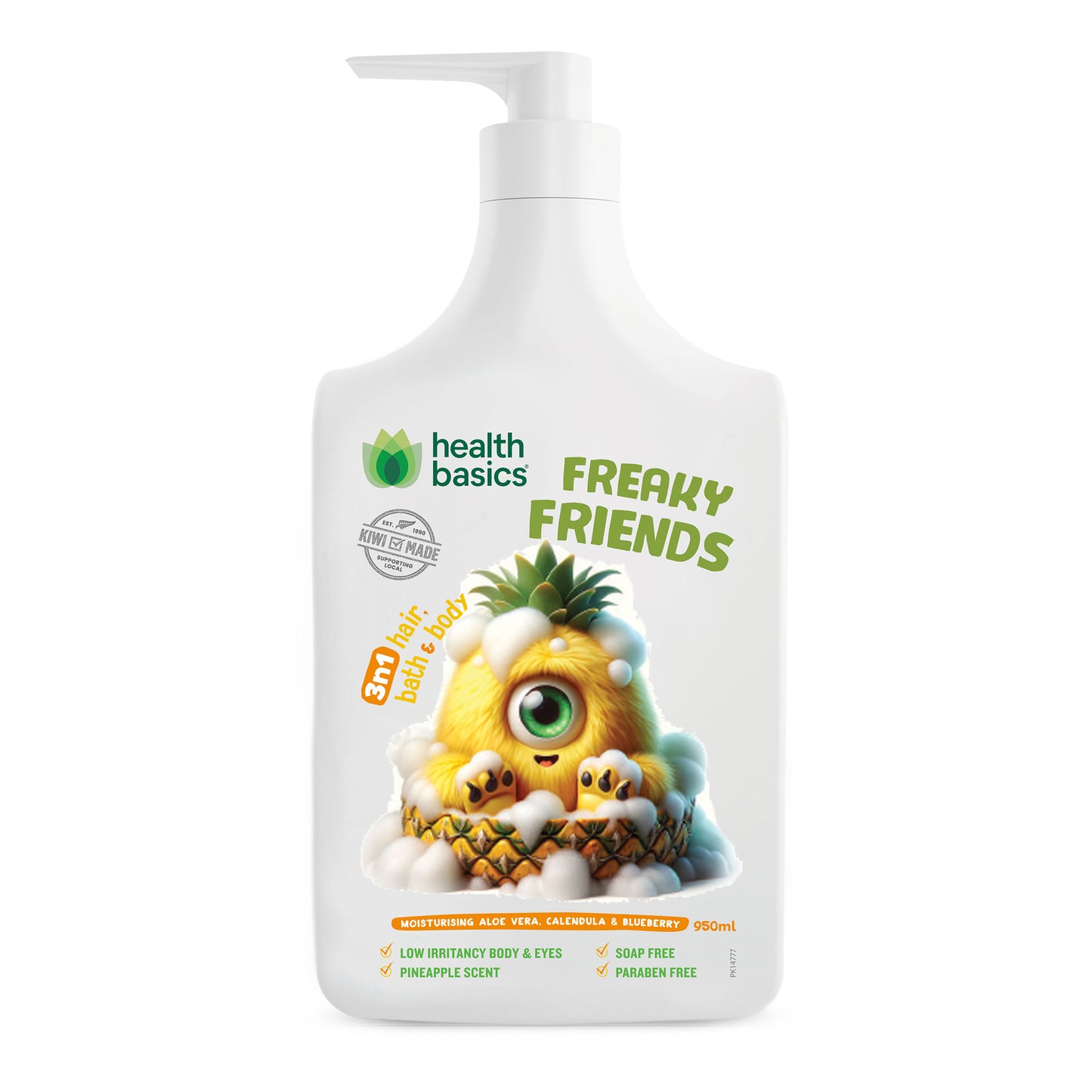 Health Basics Freaky Friends Bodywash