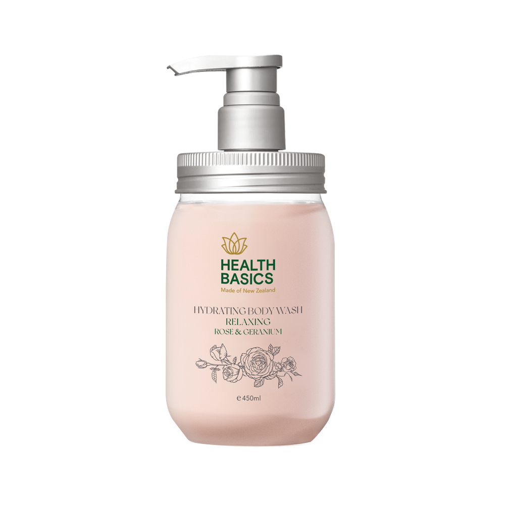 Relaxing Rose & Geranium Hydrating Body Wash 450ml