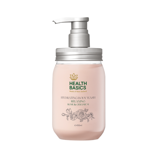 Relaxing Rose & Geranium Hydrating Body Wash 450ml