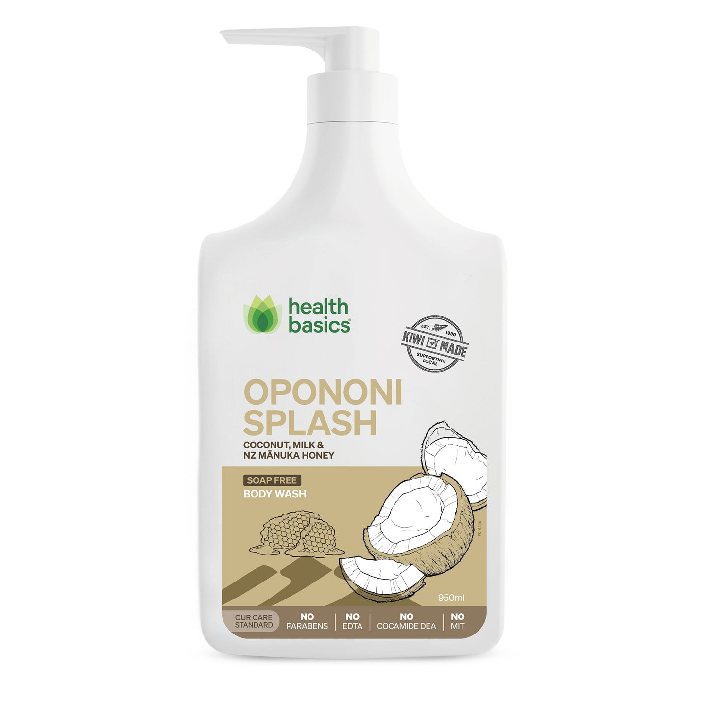 Opononi Splash Body Wash 950mL